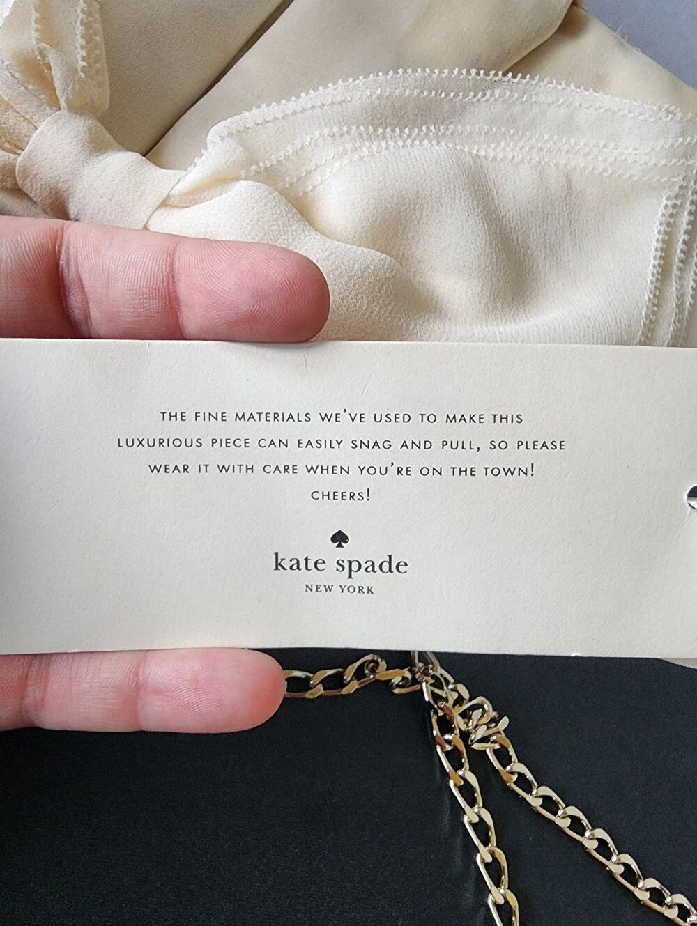 NWT Kate Spade Wedding Belles Adriel Crossbody Clutch, $348 MSRP